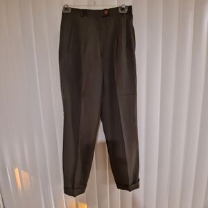 Womens Classic Olive Green Pants